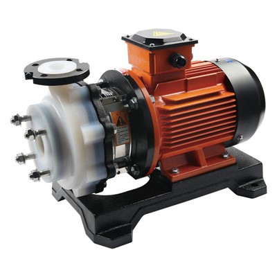 Флуорин пластична центрифугална пумпа (директна веза)